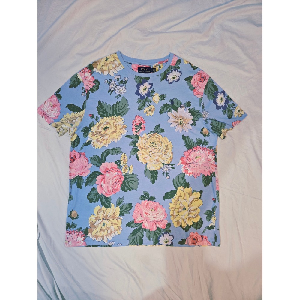 Polo Ralph Lauren Men's Classic-Fit Floral Jersey T-Shirt,